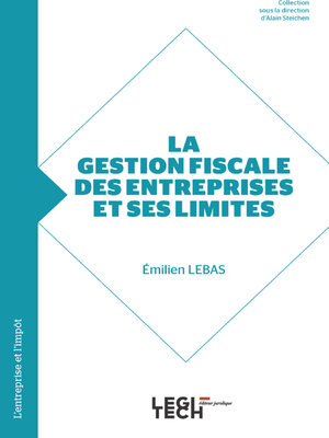 cover image of La gestion fiscale des entreprises et ses limites